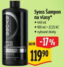 Albert Syoss Šampon na vlasy nabídka