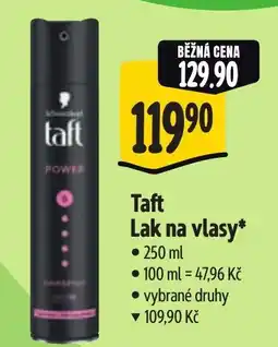 Albert Taft Lak na vlasy nabídka