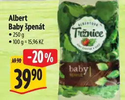 Albert Albert Baby špenát nabídka