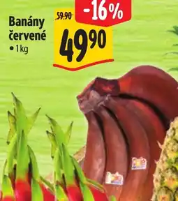 Albert Banány červené nabídka