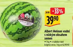 Albert Albert Meloun vodní s nízkým obsahem semen nabídka