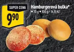 Albert Hamburgerová bulka nabídka