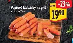 Albert Vepřové klobásky na gril nabídka
