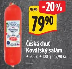 Albert Česká chuť Kovářský salám nabídka