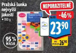 Albert Pražská šunka nejvyšší jakosti nabídka