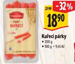Albert Kuřecí párky nabídka
