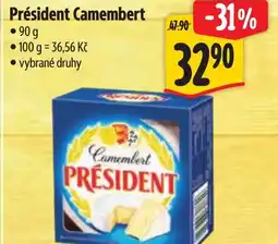 Albert Président Camembert nabídka