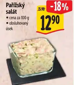 Albert Pařížský salát nabídka