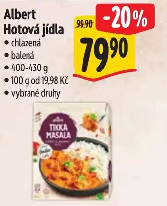 Albert Albert Hotová jídla nabídka