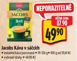Albert Jacobs Káva v sáčcích nabídka
