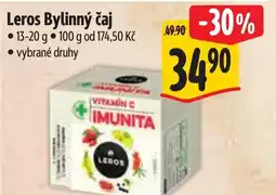 Albert Leros Bylinný čaj nabídka