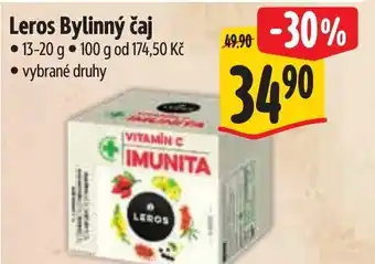 Albert Leros Bylinný čaj nabídka