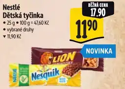 Albert Nestlé Dětská tyčinka nabídka