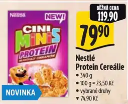 Albert Nestlé Protein Cereálie nabídka