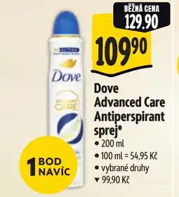 Albert Dove Advanced Care Antiperspirant sprej nabídka
