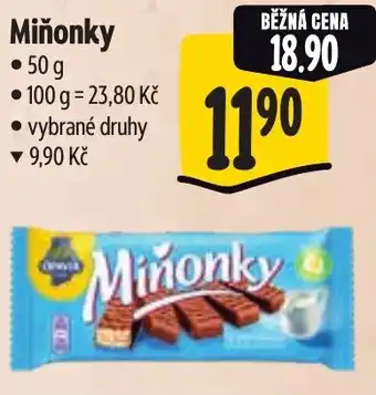 Albert Miňonky nabídka