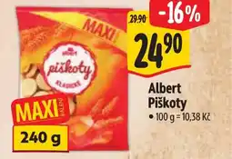 Albert Albert Piškoty nabídka