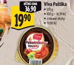 Albert Viva Paštika nabídka