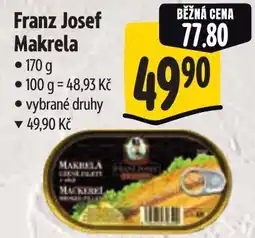 Albert Franz Josef Makrela nabídka