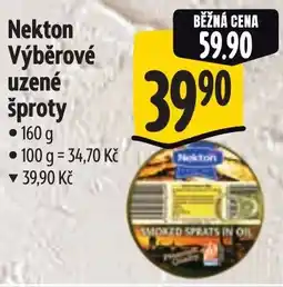 Albert Nekton Výběrové uzené šproty nabídka