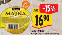 Albert Hamé Paštika nabídka