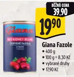 Albert Giana Fazole nabídka