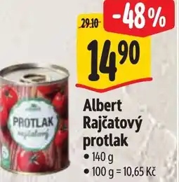 Albert Albert Rajčatový protlak nabídka