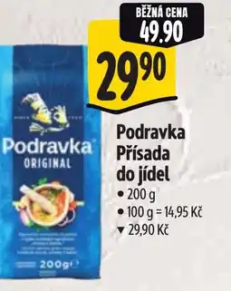 Albert Podravka Přísada do jídel nabídka