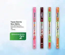 Tamda Foods Tayas Damla Sour Belts Cola, Rainbow Fruit. Strawberry/Watermelon nabídka