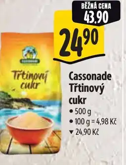 Albert Cassonade Třtinový cukr nabídka