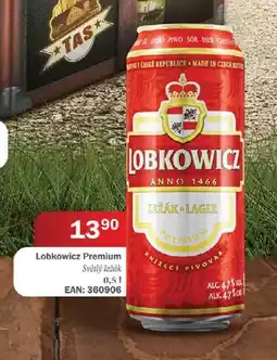 Tamda Foods Lobkowicz Premium Světlý ležák 0,51 nabídka