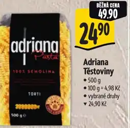Albert Adriana Těstoviny nabídka
