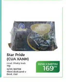 Tamda Foods Star Pride (CUA XANH) mraž. Modrý krab nabídka