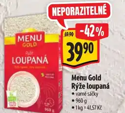 Albert Menu Gold Rýže loupaná nabídka