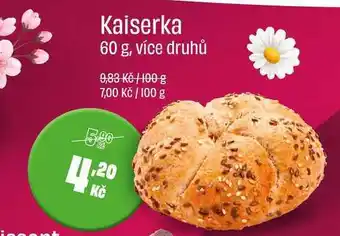Kaiserka 60 g, více druhů