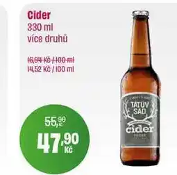 BonVeno Cider 330 ml více druhů nabídka