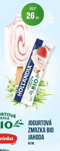 BonVeno HOLLANDIA JOGURTOVÁ ZMRZKA BIO JAHODA nabídka