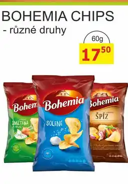 BENE Nápoje BOHEMIA CHIPS - různé druhy nabídka