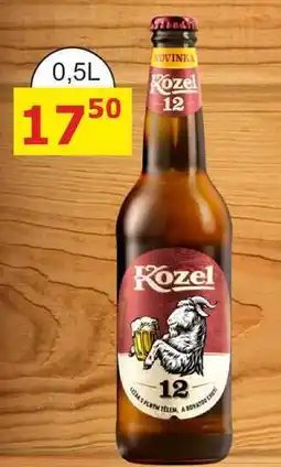 BENE Nápoje Velkopopovický Kozel 12°, 0,5l sklo nabídka