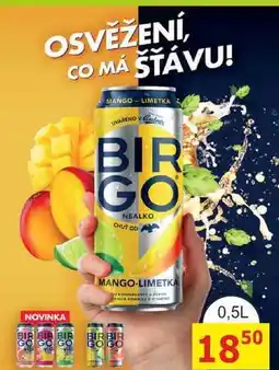 BENE Nápoje BIR GO nabídka