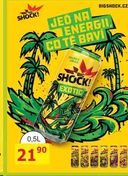 BENE Nápoje BIG SHOCK! EXOTIC nabídka