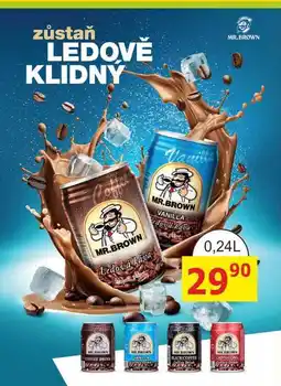 BENE Nápoje Mr. Brown Ledová káva nabídka