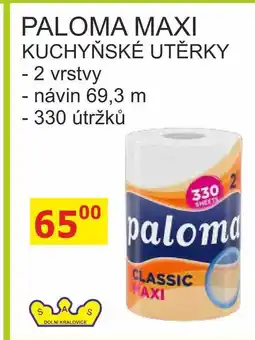 BENE Nápoje PALOMA MAXI KUCHYŇSKÉ UTĚRKY - 2 vrstvy 330 útržků nabídka