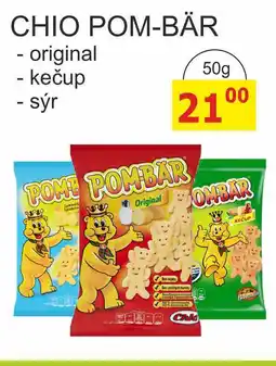 BENE Nápoje Bohemia Pom-Bär 50g, různé druhy nabídka