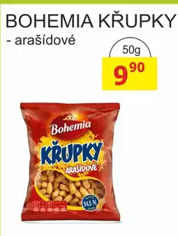 BENE Nápoje BOHEMIA KŘUPKY arašídové nabídka