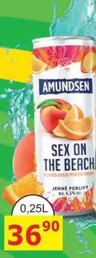 BENE Nápoje AMUNDSEN SEX ON THE BEACH 0,25L míchaný nápoj, plech nabídka
