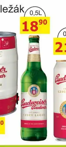 BENE Nápoje Budweiser Budvar B:Original nabídka