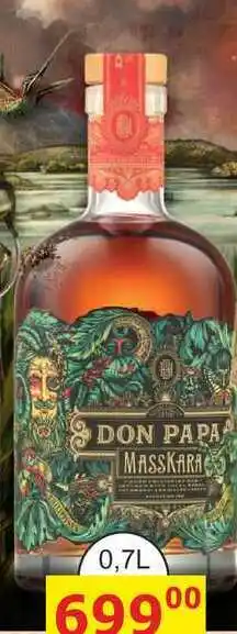 BENE Nápoje DON PAPA MASSKARA nabídka