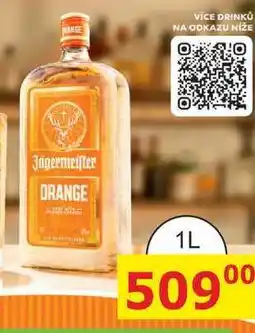 BENE Nápoje Jägermeister Orange nabídka