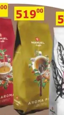 BENE Nápoje Manuel Caffe Aroma Piú zrnková káva nabídka